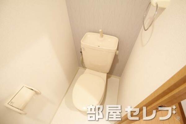 トイレもきれいにしています。