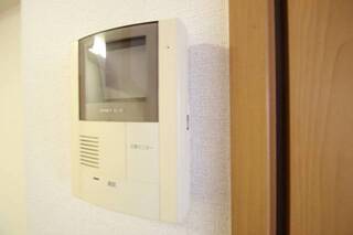 ＴＶ付きモニターホンです。