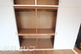 大きなお荷物が収納できて安心です。
