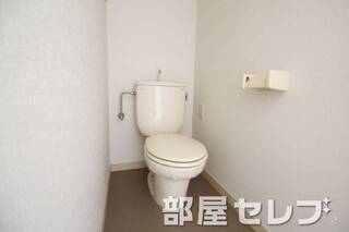 トイレもきれいにしています。