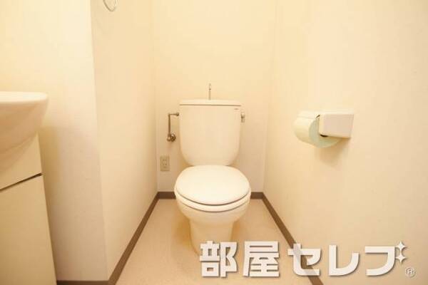 トイレもきれいにしています。