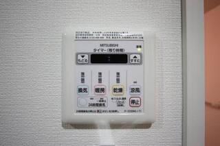 浴室乾燥機も付いています。