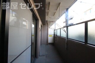 日当たりの良いベランダです。