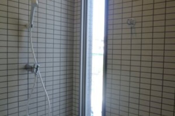 共用ペットの足洗い場です