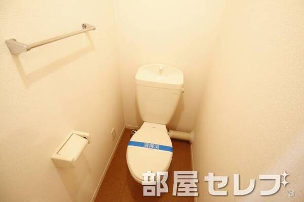 トイレもきれいにしています。