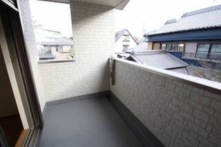 南向きベランダです　日当たり良好