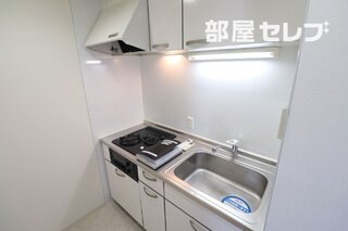 2口コンロのキッチンです